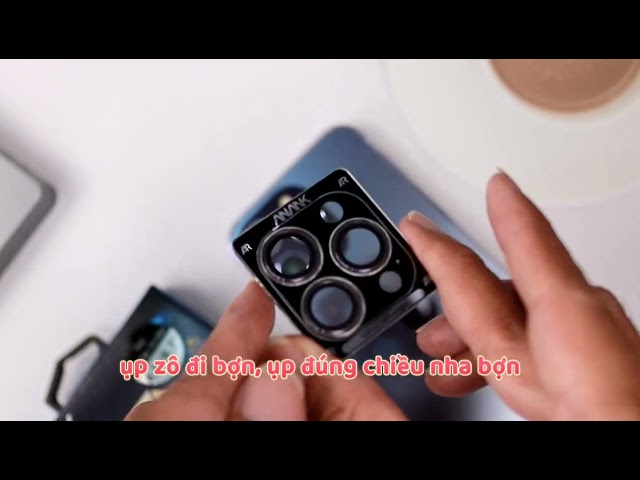 Cách dán cường lực camera iPhone 14 Pro Max dễ như ăn kẹo :))