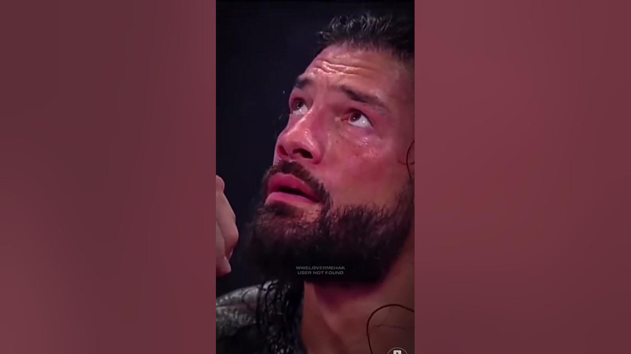 Roman reigns sad after it... - YouTube