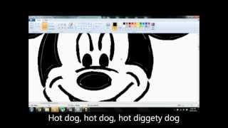 Mickey Mouse Speed Art W/Sing Along Jingle