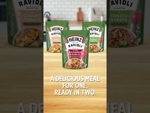 Heinz Ravioli - A delicious meal for one, ready in two!