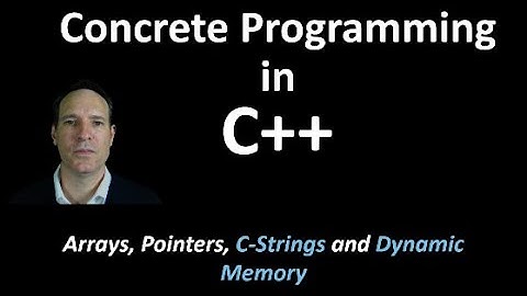 S1E5 Dynamic Memory and Strings