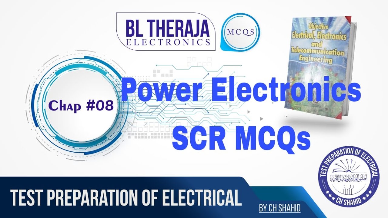 Silicon Controlled Rectifier SCR MCQs Lecture in Hindi || Chapter # 08 ...