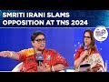 Smriti irani discusses ab ki baar 400 paar ahead of lok sabha election at times now summit 2024