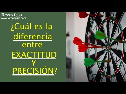 Vídeo: Diferencia Entre Exactitud Y Precisión