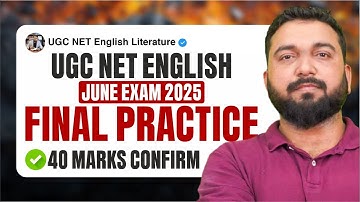 🔥 UGC NET English Final Mega Quiz 2025 | 100% Syllabus Covered | Vineet Pandey’s Ultimate Revision