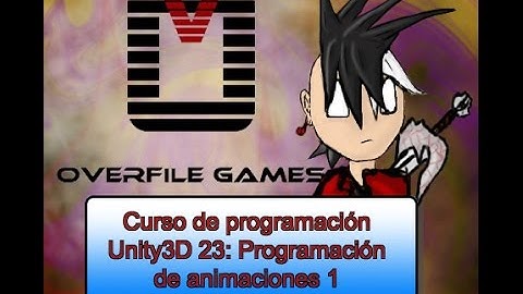 Curso de programación Unity3D C#: 23 Programación de animaciones 1