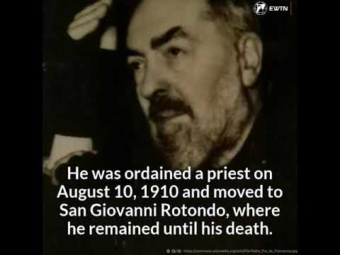 Video: Padre pio fransiskan idi?