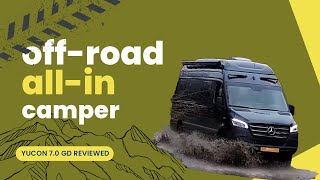 Go offroad and offgrid in this amazing new 4x4 Mercedes campervan from Yucon