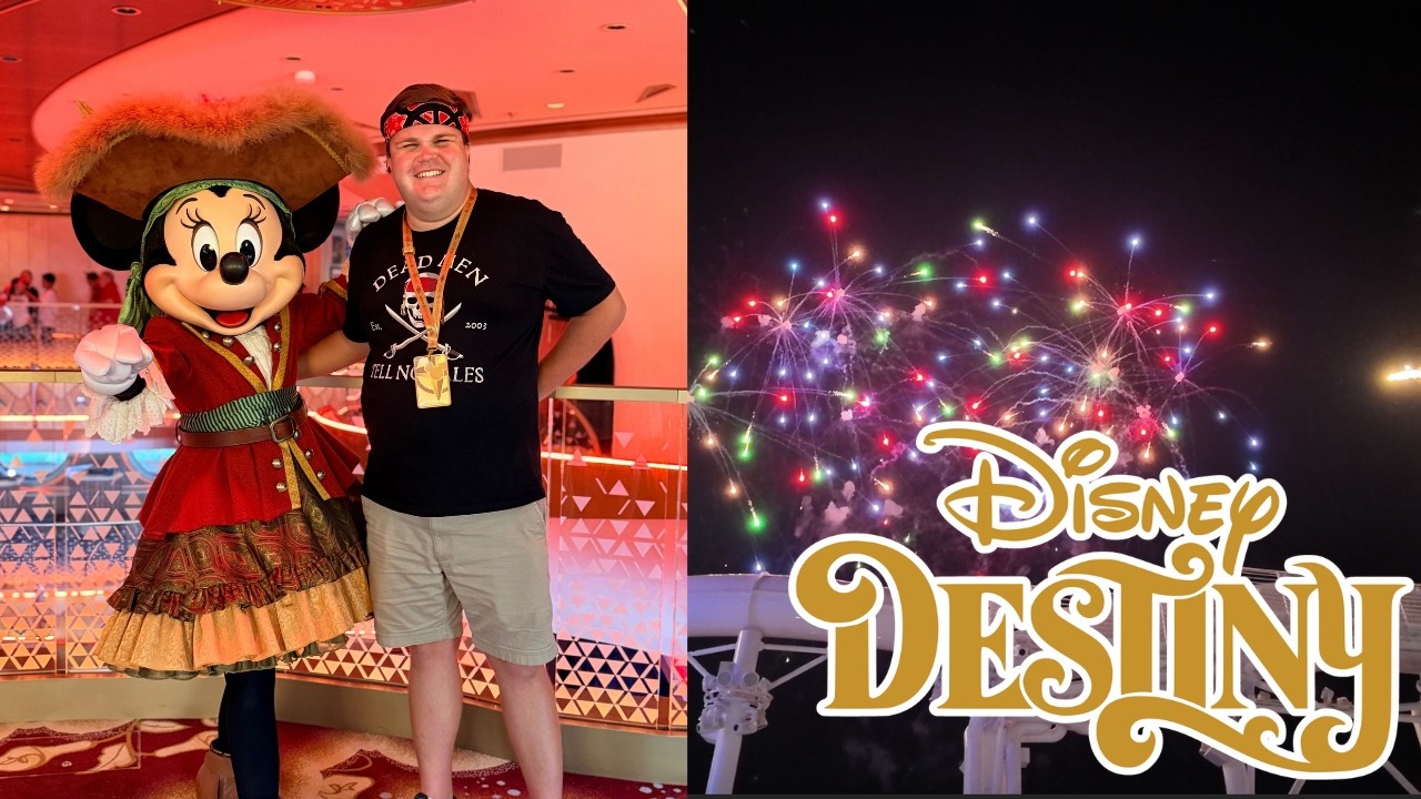 The BEST Pirate Night at Disney Destiny | 1923 Restaurant, Fireworks & Shows!