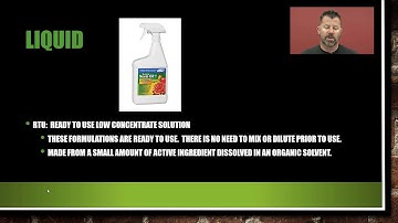 Pesticide Formulations