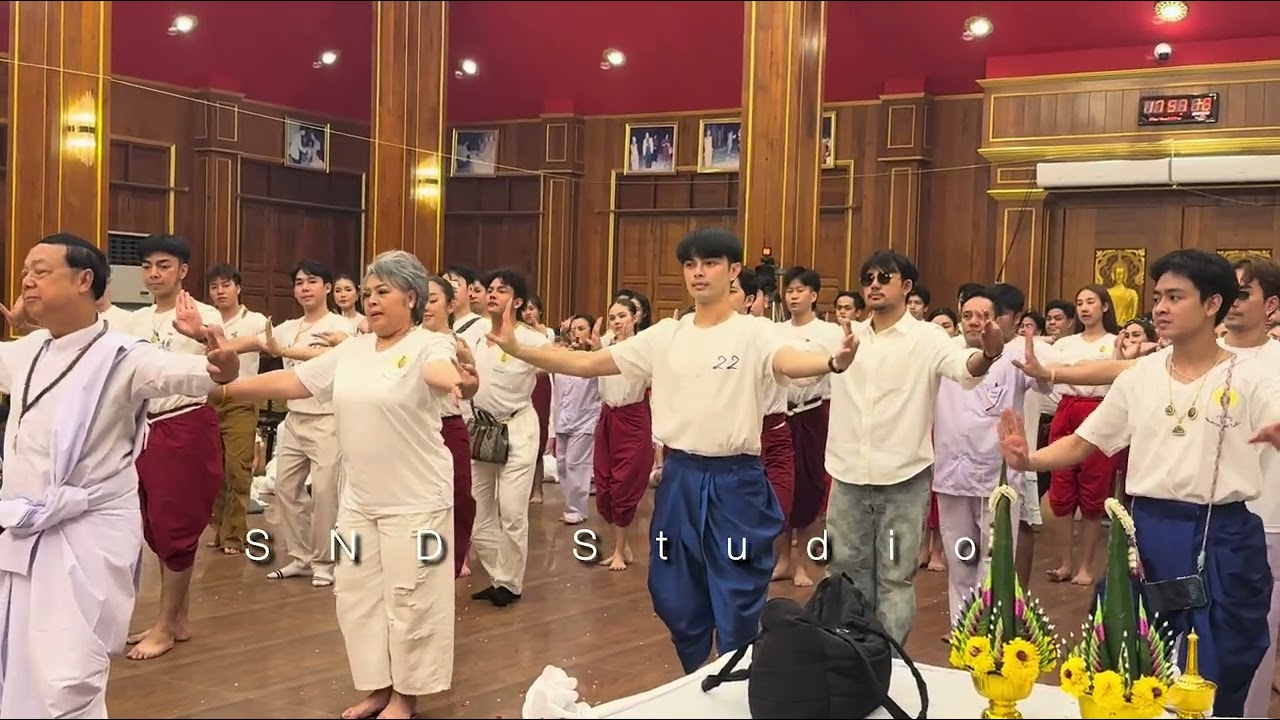 รำส่งครู 🙏🏻 รวยๆๆๆ ดังๆๆๆ 🧡 งานไหว้ครู #ศรรามน้ำเพชร ปี 68 #พระเอกศรราม #นางเอกน้ำเพชร 