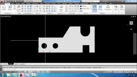 Bài 19 Hướng dẫn bài tập thực hành lệnh REGION, SUBTRACT, UNION, INTERSECT trong Autocad 3D