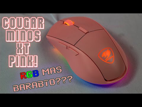 Mejor Mouse Gaming RGB Barato????? || Cougar Minos XT Pink || Review