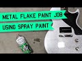 How To: Easiest and Cheapest Way to Metal Glitter Flake a Guitar or Anything Step by Step
