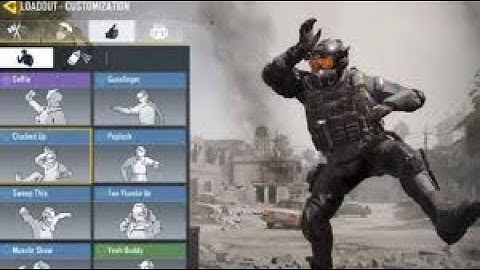 POP BOOGIE EMOTE | TOP OF A HILL | COD MOBILE