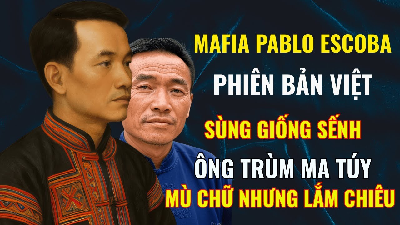Sùng Giống Sếnh: Mafia Mù Chữ - Pablo Escobar Phiên Bản Việt | Truyền Kỳ Phá Án