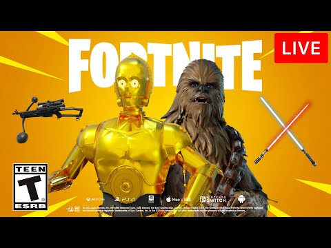 🔴 [LIVE] *NEW* FORTNITE UPDATE! (STAR WARS EVENT 2024)