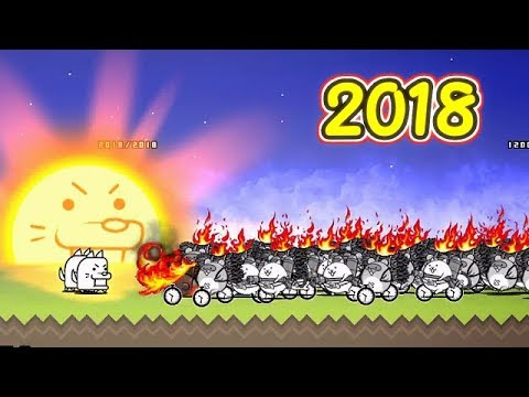 【改造】 初日の出 in 2018 【にゃんこ大戦争】 - YouTube