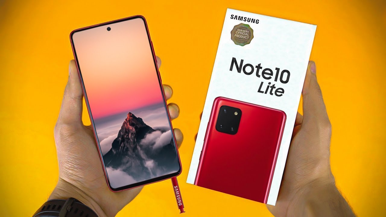 Samsung Galaxy Note 10 Lite OFFICIAL SURPRISE!!! 