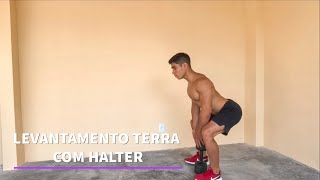 LEVANTAMENTO TERRA SUMÔ COM DOIS HALTERES 