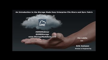 Storage Made Easy Enterprise File Share and Sync Webinar