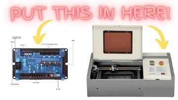 K-40 Series - Controller Upgrade. Run Lightburn Now