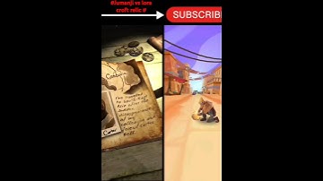 Jumanji run vs Lara croft Relic run