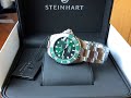 Steinhart Ocean One Black 39 Double-Green Ceramic Premium