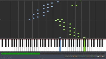 Czerny Exercise 3 from School of Velocity at 75BPM in Synthesia