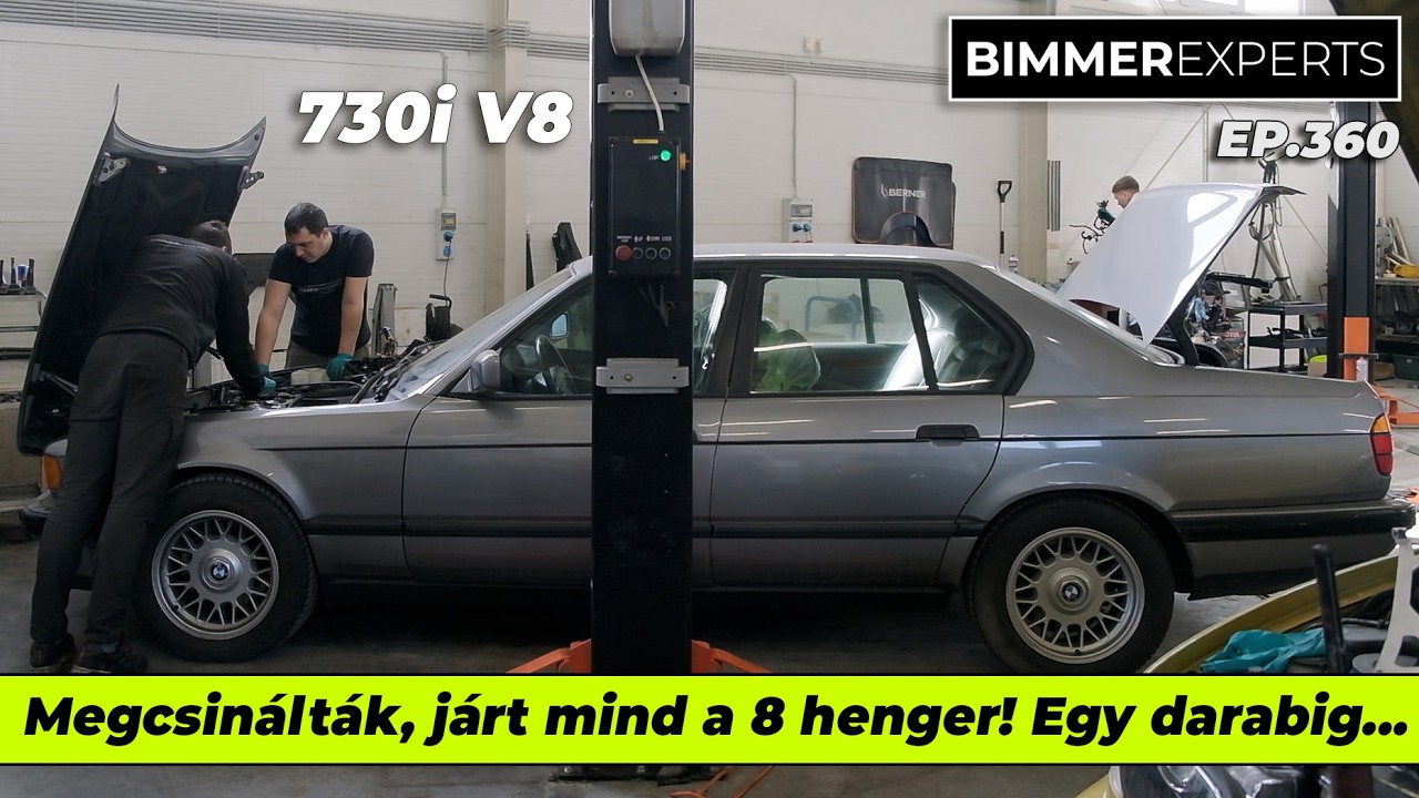 BMW E32 730i V8 Motorjavítás után sem lett jó! / BMW E46 M3 tuning (szárny, EBC fék)