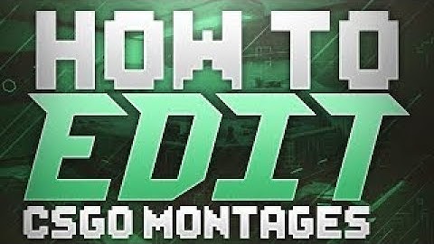 How To Edit a csgo Montage in Sony Vegas // Velocity Tutorial
