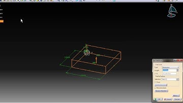 CATIA V5R20 Tutorial - Pad, Pocket and Hole Definition