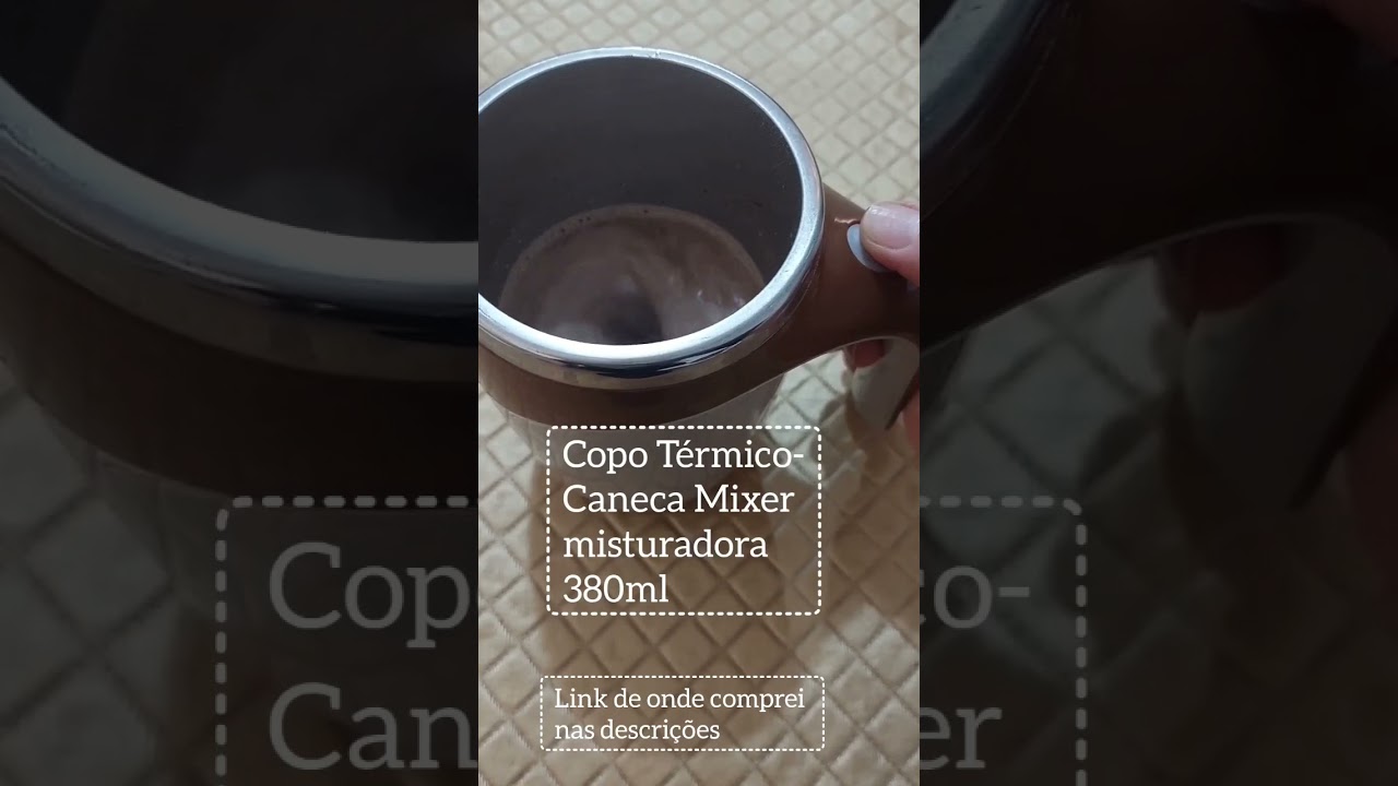 Caneca Mixer misturadora - Copo térmico