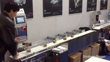 Food Box Multi-stage Checkweigher for Weight Sorting