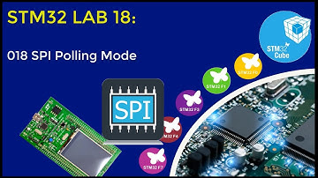 018 SPI Polling Mode (STLink STM32CubeIDE STMStudio Debug)