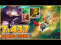 This 26,007 GOLD Build gets me THREE PENTAKILLS (50 kills NEXUS BLITZ game) - BunnyFuFuu