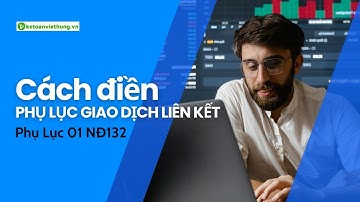 Cách Điền Phụ Lục Giao Dịch Liên Kết - Phụ Lục 01 Nghị Định 132