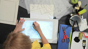 Can you use a light box with canvas?
