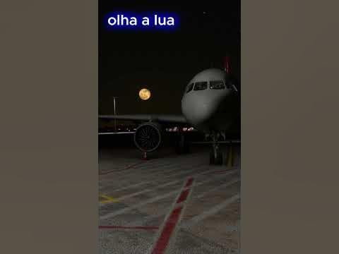Lua cheia no Flight Simulator 2020 - YouTube