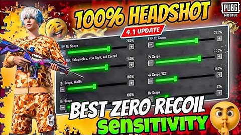 BGMI 4.1 Best Sensitivity Settings for All Devices – Low-End Android, High-End | Non-Gyro And Gyro!