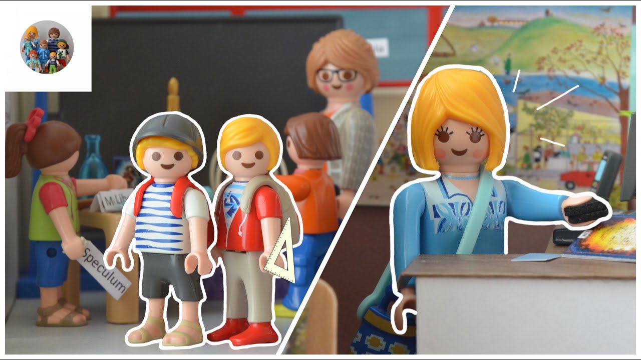 Der erste Schultag nach den Ferien 📖🏫& Mamas erster Arbeitstag// Playmobil Film deutsch