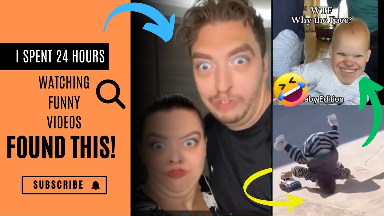 I Spent 24 Hours Watching Funny Videos and Funny Memes Try Not To Laugh