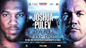 ANTHONY JOSHUA VS KUBRAT PULEV - JUNE 20TH, LONDON!!!