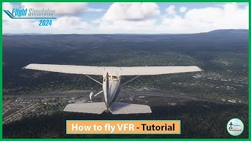 Microsoft Flight Simulator 2024: Cessna Skyhawk 172 First Solo Flight + VFR Tutorials - Part 1