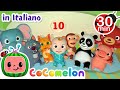 Dieci bimbi nel letto | CoComelon Italiano - Canzoni per Bambini