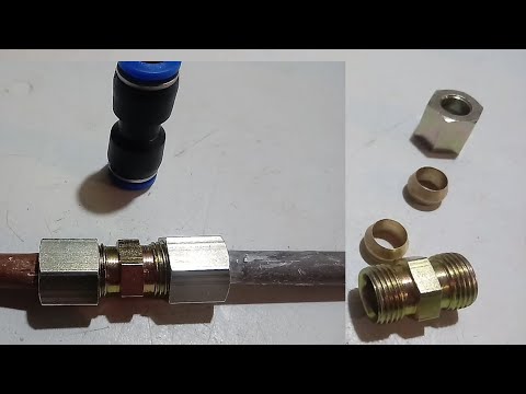 Vídeo: Quão apertado deve ser um encaixe de compressão de cobre?