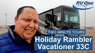 Holiday Rambler Vacationer 33C Motorhome Tour