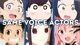 Komi Can&#39;t Communicate Part 2 All Characters Japanese Dub Voice Actors Seiyuu Same Anime Characters