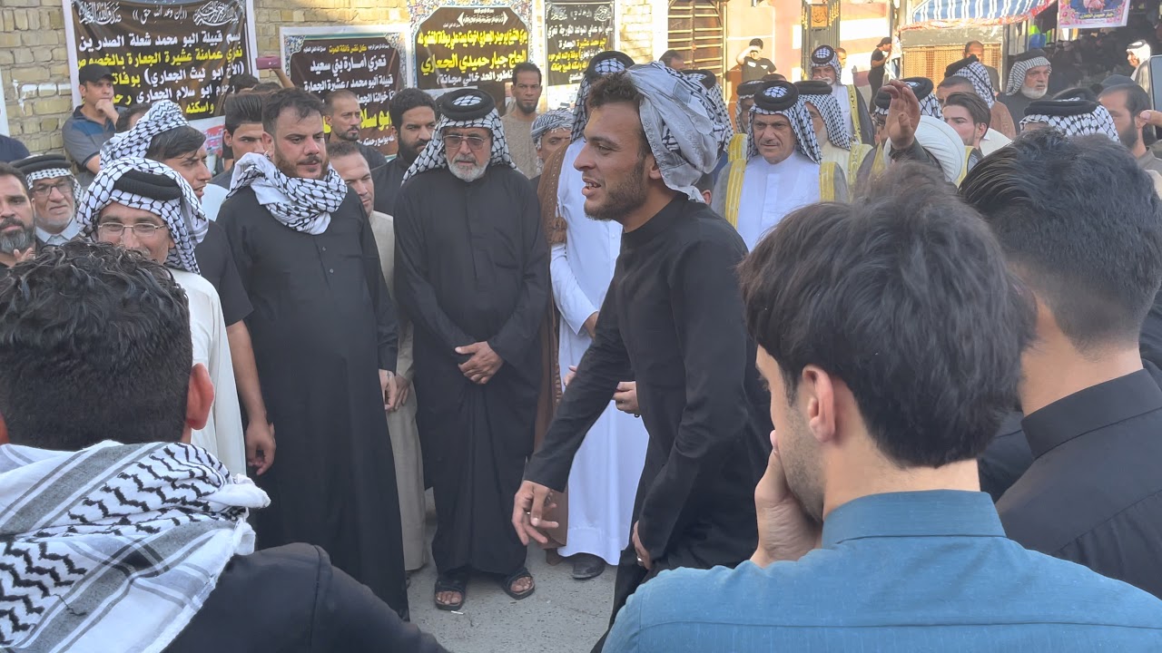 عراضة قبيلة البومحمد مجلس عزاء المرحوم ابو سلام الجعاري