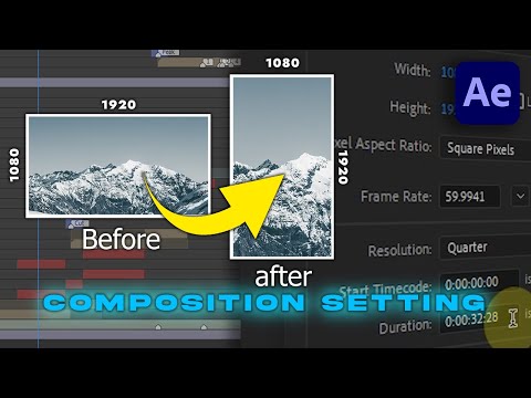 Video: Bagaimana cara mengubah ukuran after effect?